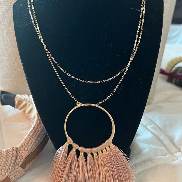 Dusty Pink Tassel Necklace Jewelry Bundle main image 5